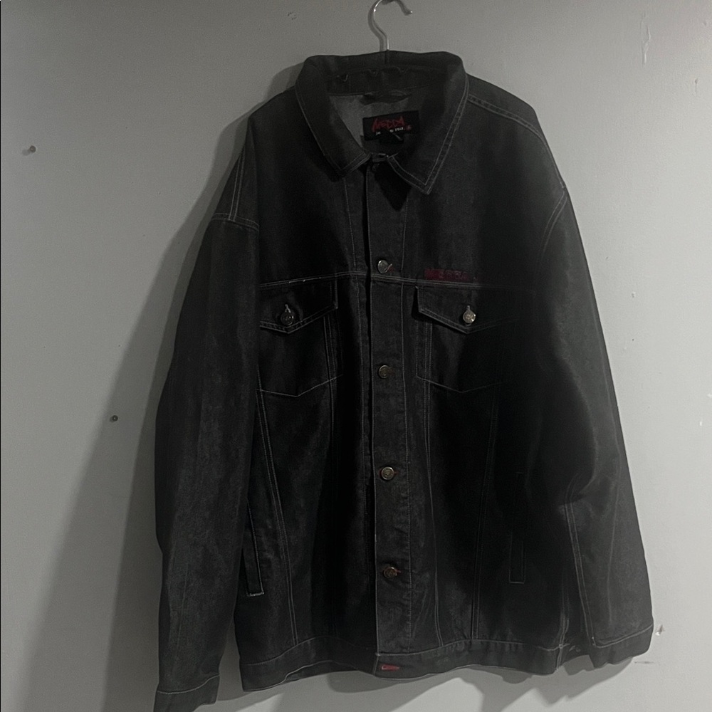 Mecca Men’s Charcoal Denim Jacket XL